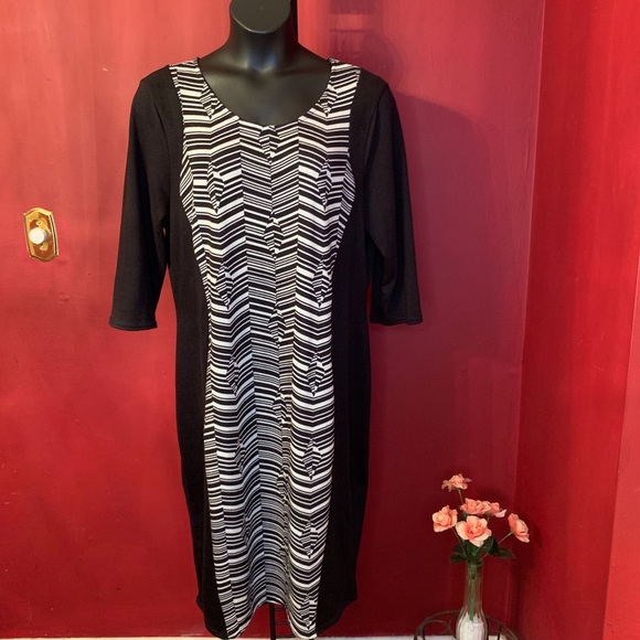 DEREK HEART DRESS SIZE 2X - Picture 1 of 3